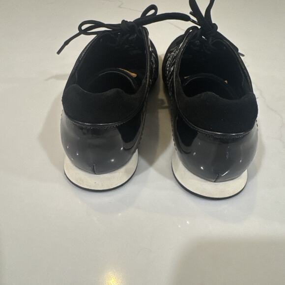 Louis Vuitton Patent Leather Low Top Size 37.5 Women’s Sneaker (runs Small) - Picture 11 of 16